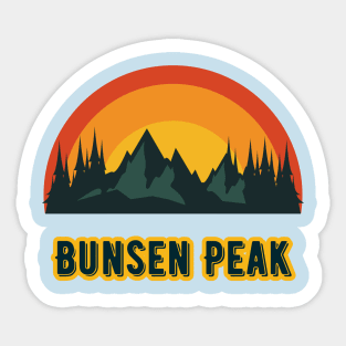 Bunsen Peak Sticker